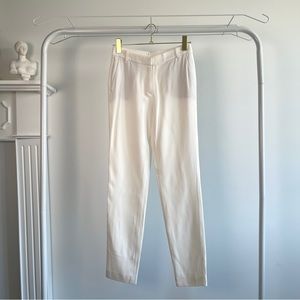 Massimo Dutti White Suit Pants